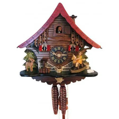 1 Day Cuckoo Black Forest Rocking Horse