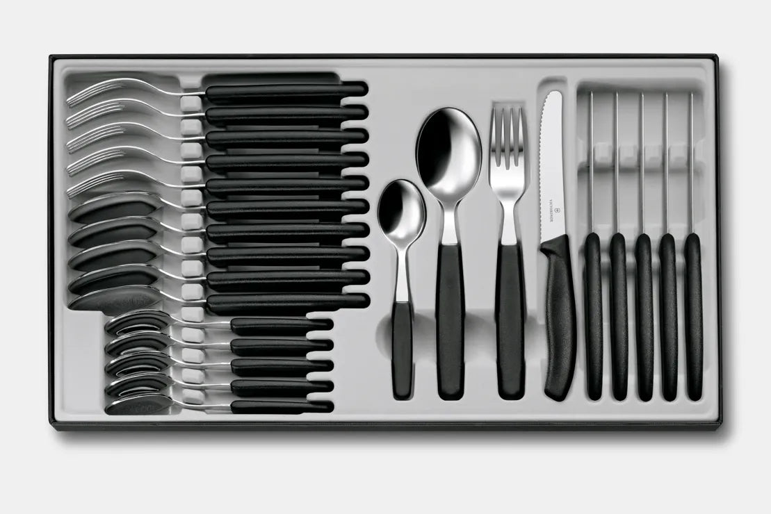 Victorinox Swiss Classic Table 24 Piece Set Black