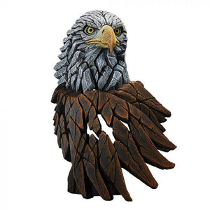 Edge Sculpture Bald Eagle Bust