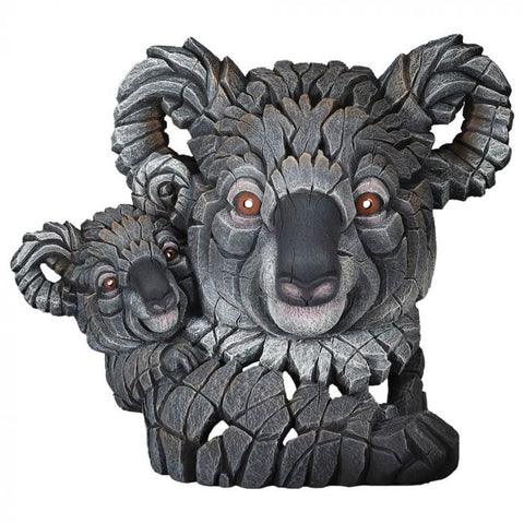 Edge Sculpture Koala & Joey Bust