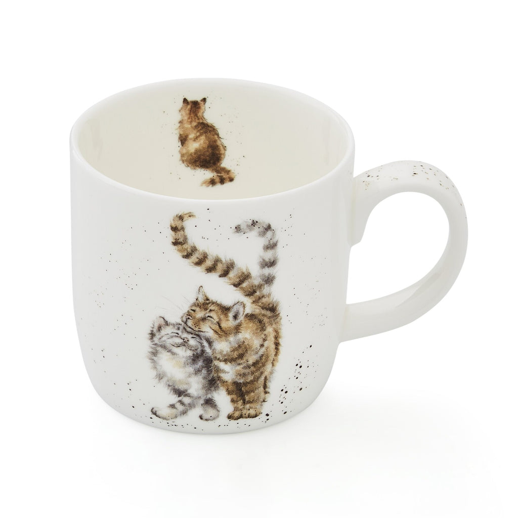 Royal Worcester Wrendale Designs Cat Mug