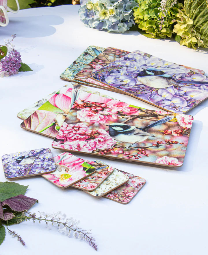 Ashdene Pretty Little Wrens Coasters Set of 6