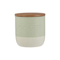 Typhoon Oben Coffee Storage Green Includes Metal Teaspoon Magnetised Under The Lid | 1.25L