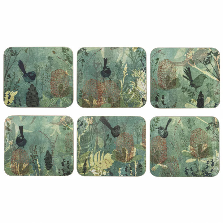 Ashdene Enchanting Banksia Coaster Set of 6