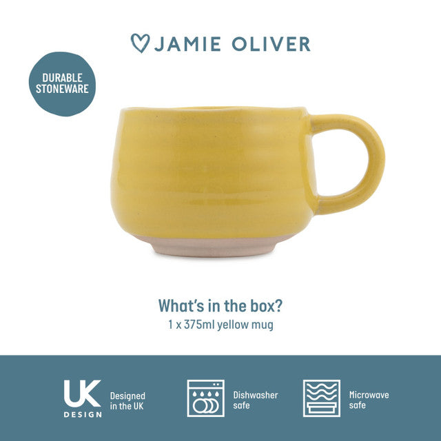 Jamie Oliver Big Love Yellow Cosy Cuppa, 375ML