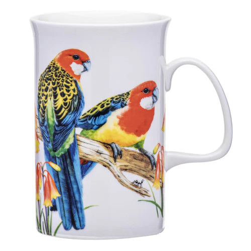 Ashdene Australian Birds Eastern Rosellas Mug
