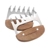 Maverick Flinders Meat Shredding Claws Natural & Stainless Steel
