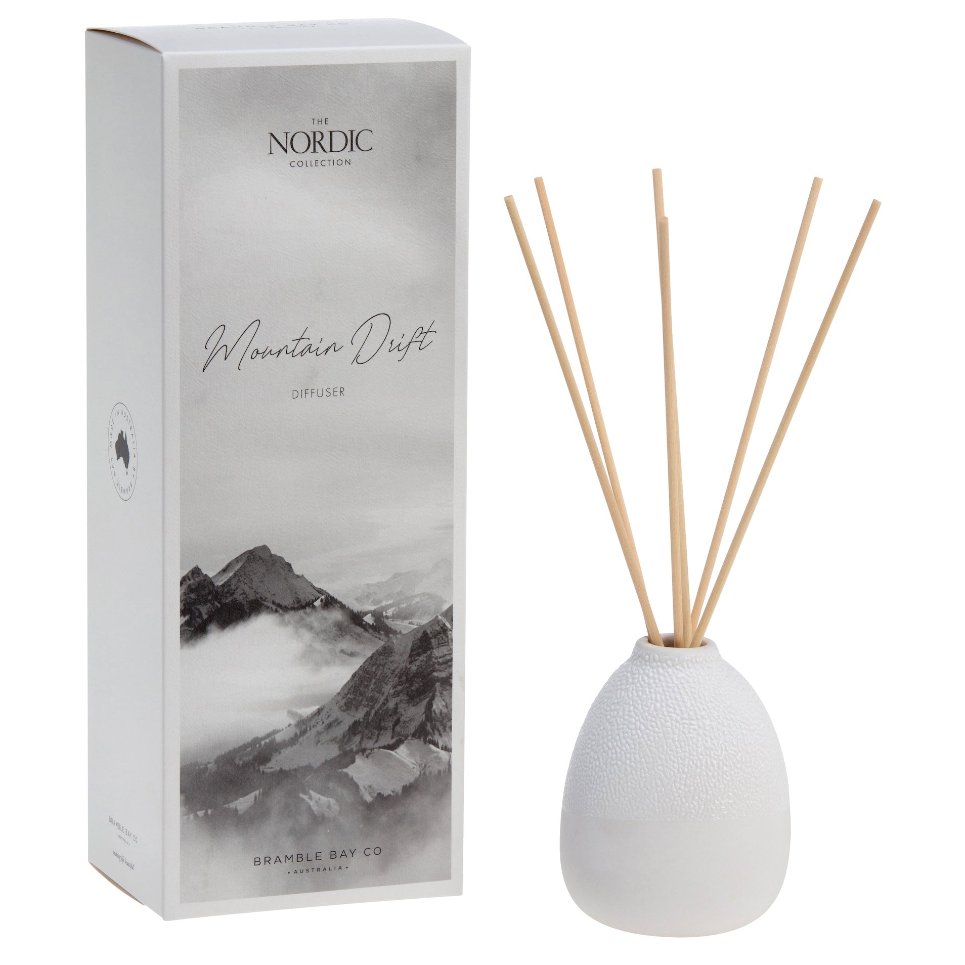 Bramble Bay - Mountain Drift The Nordic Collection Reed Diffuser