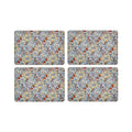 Heritage Blue Lily Coasters Set of 4