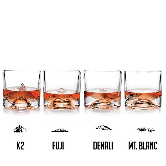 Liiton The Peaks Glass Clear (set of 4)