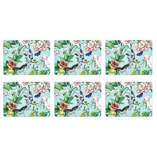 Ashdene Romantic Garden Placemats Set of 6