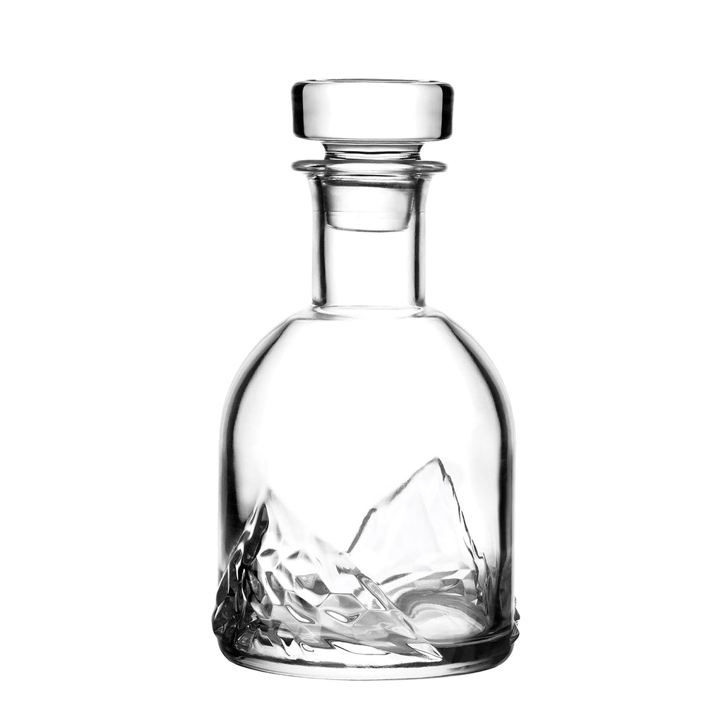 Liiton Everest Whiskey Set Clear Decant Everest Glass (set of 5)
