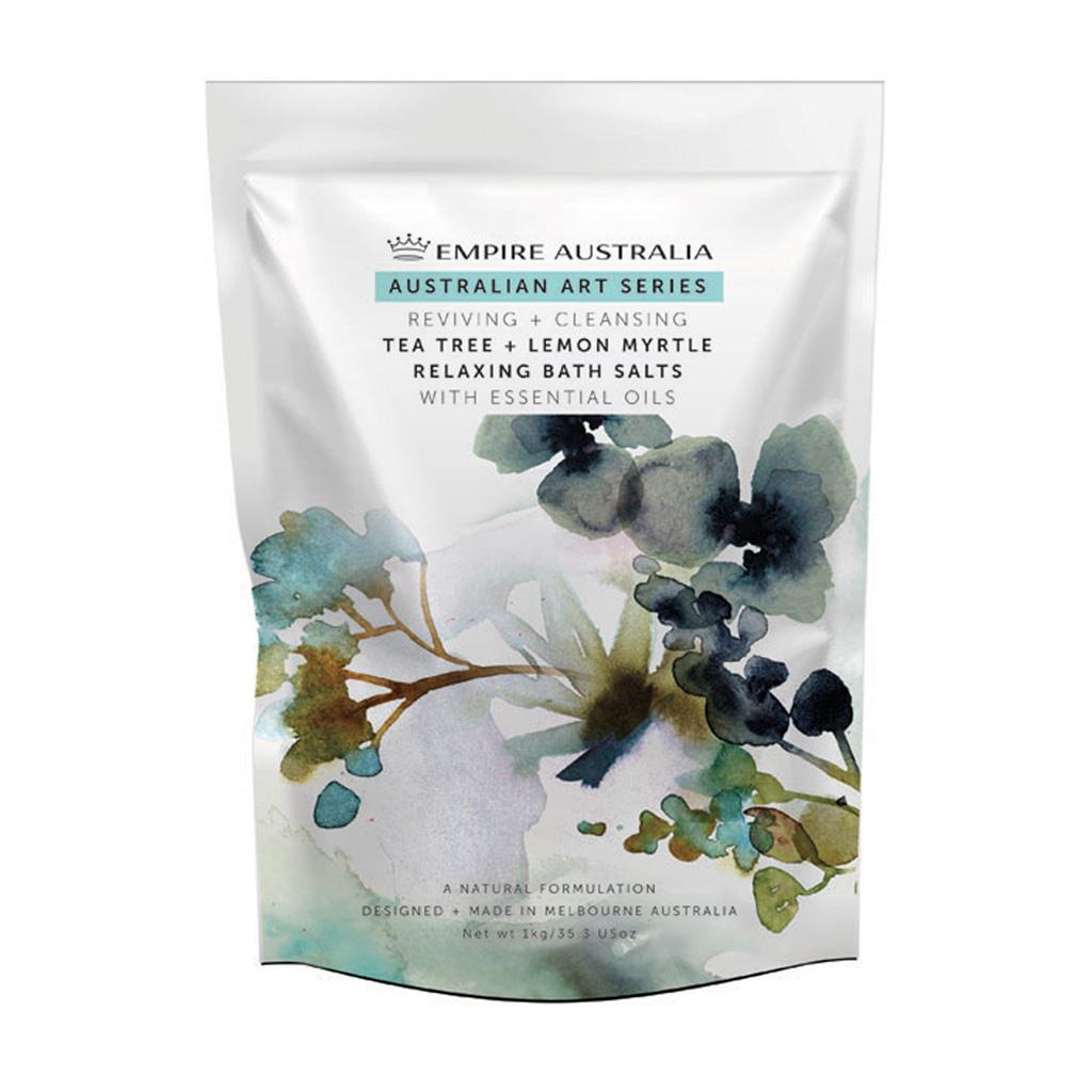 Tea Tree & Lemon Myrtle Bath Salts 1kg