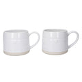 Mikasa Farmhouse Heart Stoneware Mugs, Set of 2 380ml