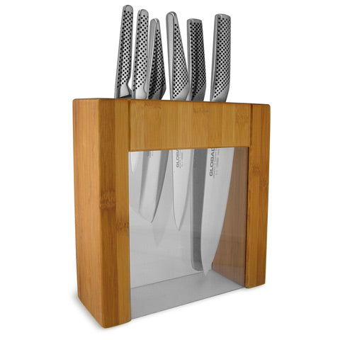 Global Ikasu 7 Piece Knife Block
