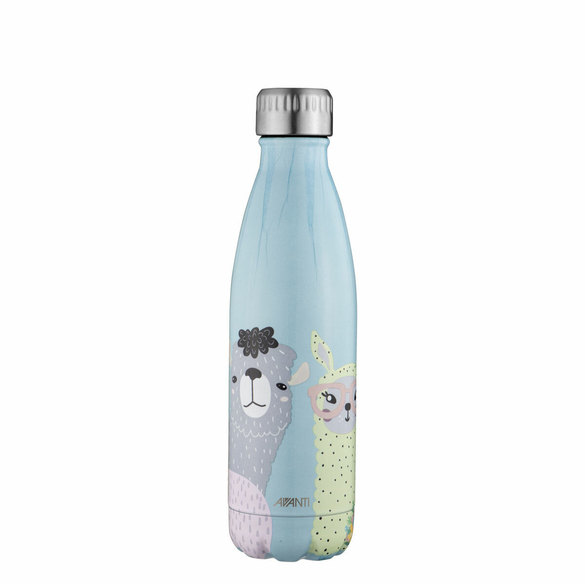 Avanti Fluid Vacuum Bottle 500ml - Mama Llama Mint