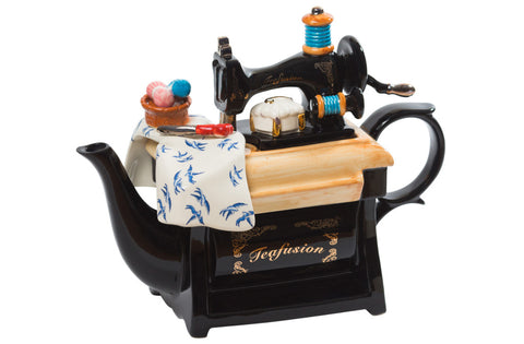 Ceramic Inspirations Sewing Machine Teapot