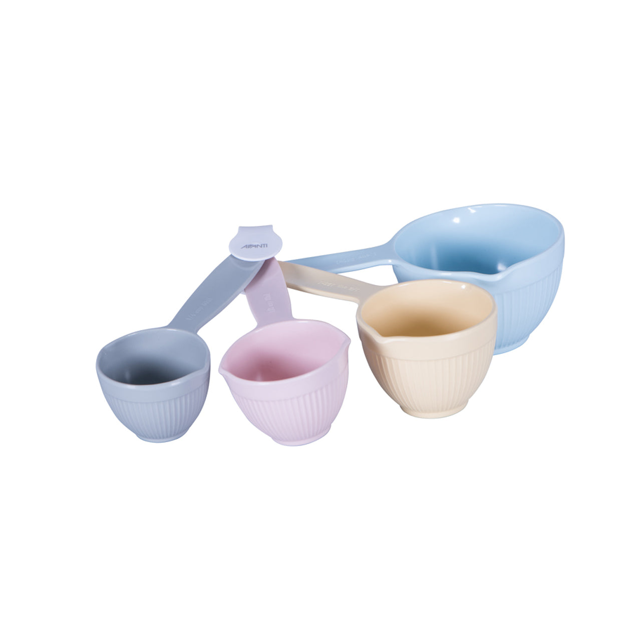 Avanti Ribbed Measuring Cups - Australian Standards