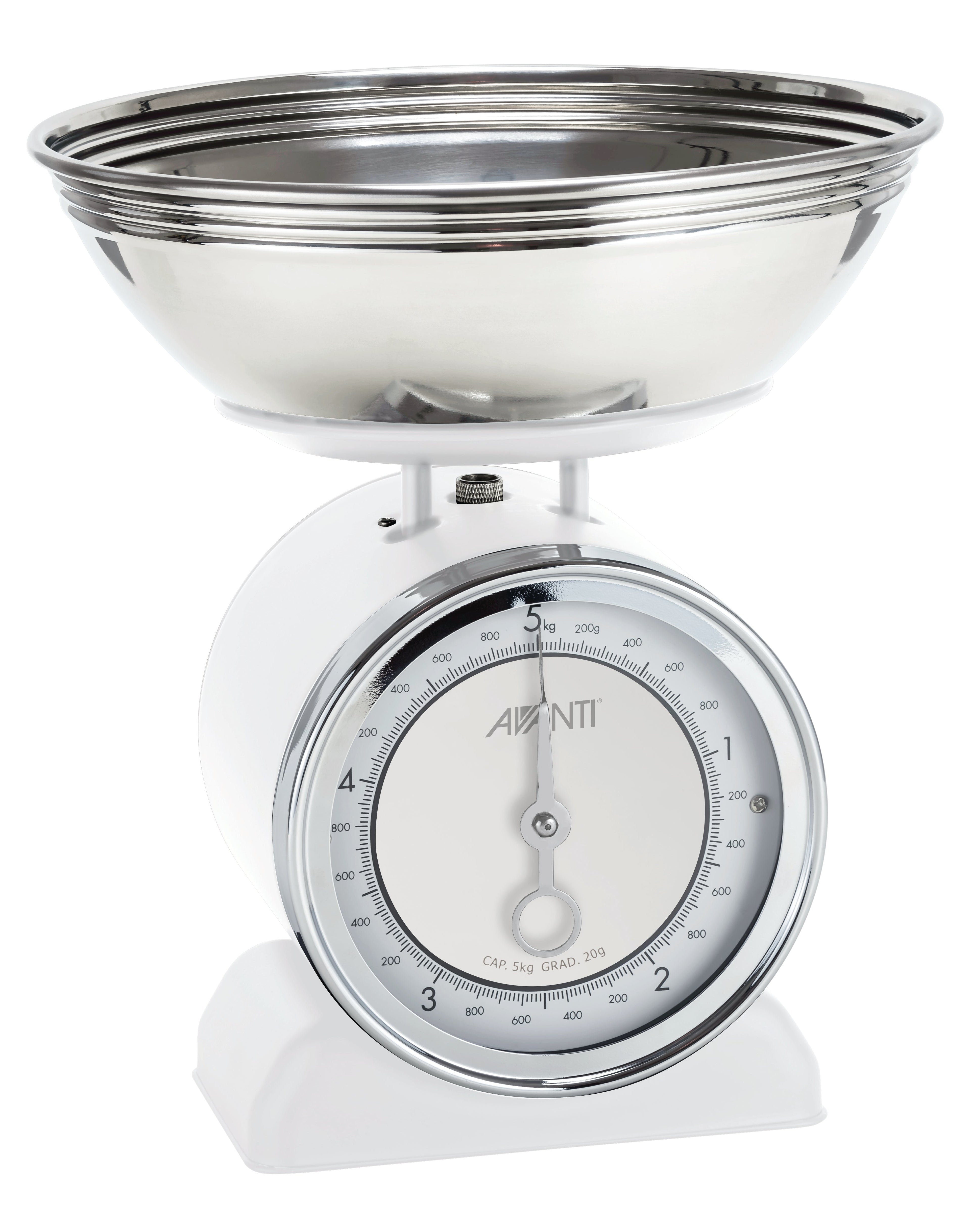 Avanti Vintage Mechanical Scales - White