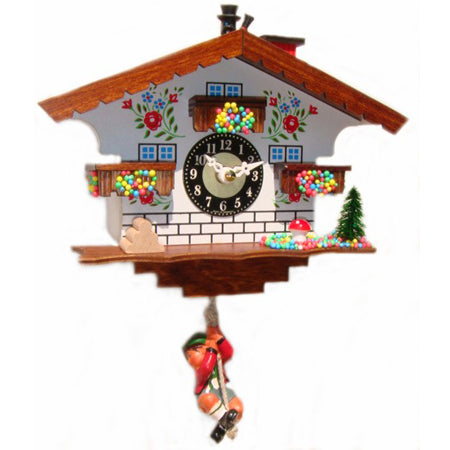 Swinging Boy Clock