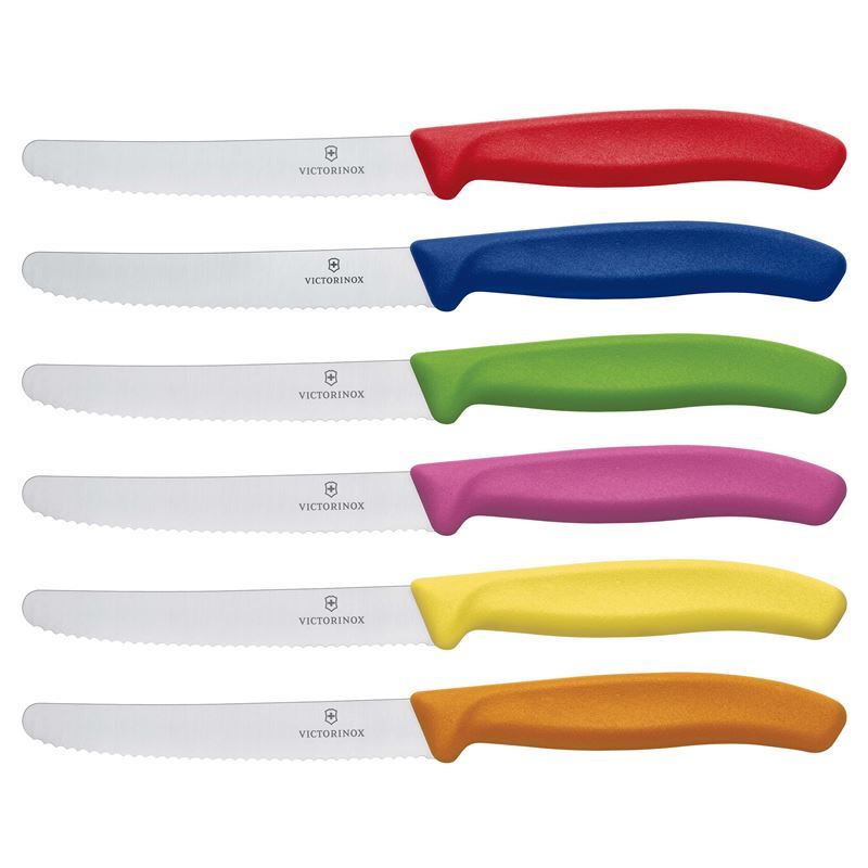 Victorinox Swiss Classic Tomato and Table Knife Set 6 Pieces