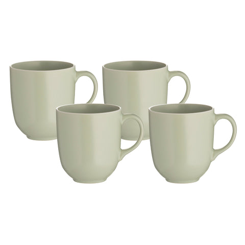 Mason Cash Green Set Of 4 Mugs