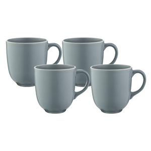 Mason Cash Grey Set Of 4 Mugs