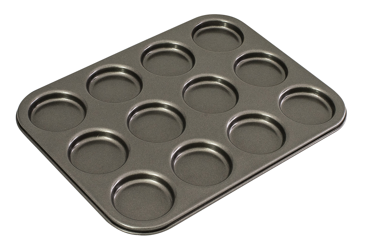 Bakemaster 12 Cup Macaroon Pan 35 x 27cm Non-stick