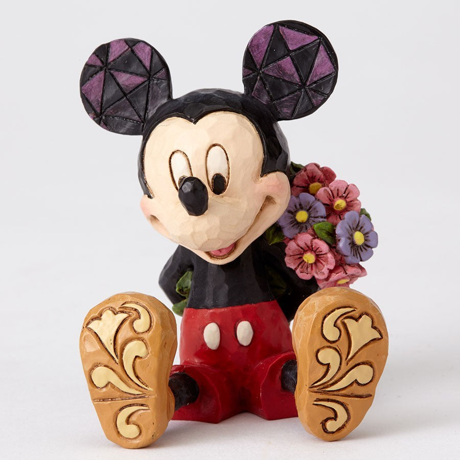 Mickey Mouse with Flowers