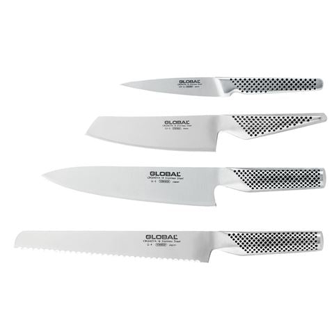 Global Teikoku 5 Piece Knife Block