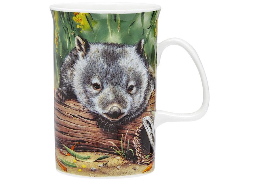 Ashdene Wombat & Lizard Mug Fauna Of Aus