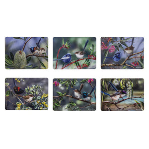 Ashdene Australian Wren Placemat Set Of 6