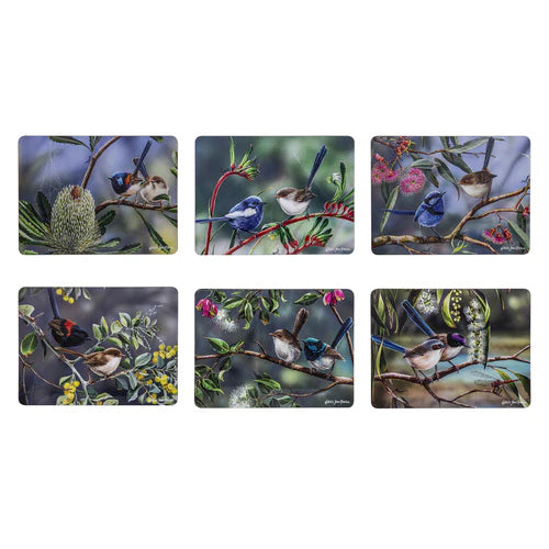 Ashdene Australian Wren Placemat Set Of 6