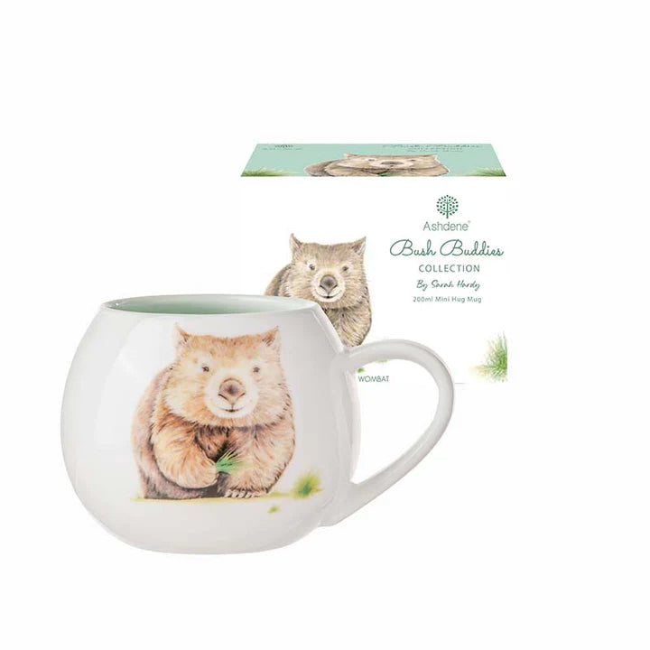 Ashdene Bush Buddies Wombat Mini Hug Mug