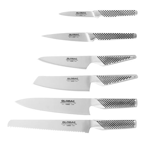 Global Ikasu 7 Piece Knife Block
