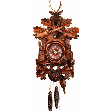 1 Day Hunting Scene Clock