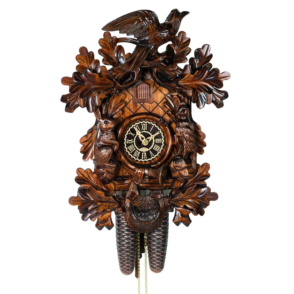 8 Day Traditional Before The Hunt Cuckoo Clock