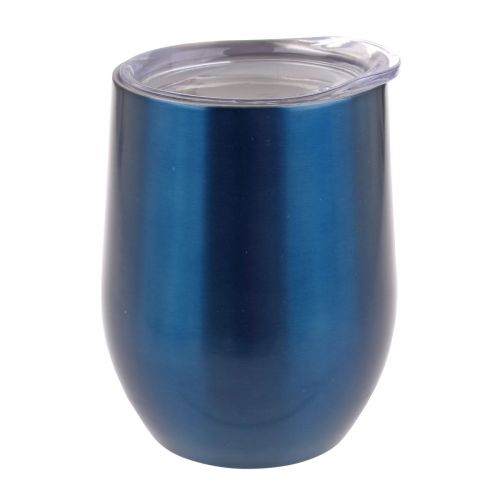 Oasis Double Wall Insulated Wine Tumbler 330ml Sapphire