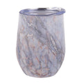 Oasis Double Wall Insulated Wine Tumbler 330ml Silver Quartz