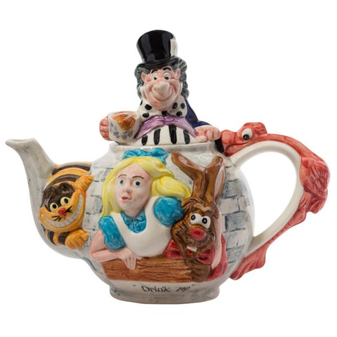 Ceramic Inspirations Curiouser & Curiouser Cardew Alice In Wonderland Teapot