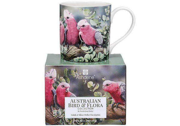 Ashdene Galah & Eucalyptus mug