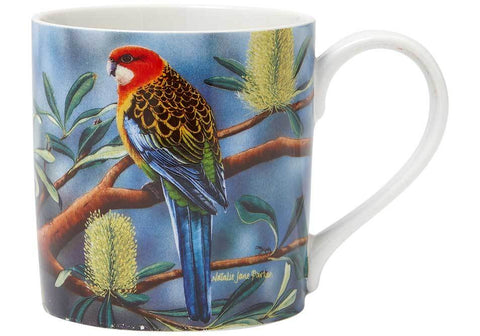 Ashdene Rosella & Banksia Mug