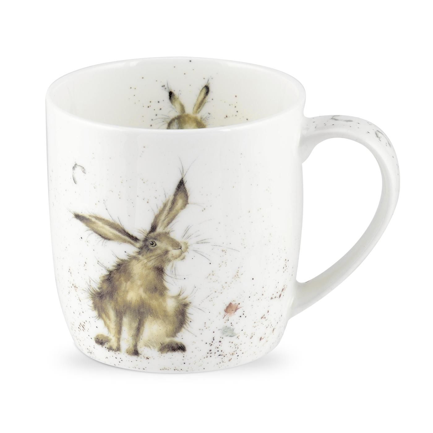 Royal Worcester Wrendale Designs Hare Mug