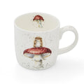 Royal Worcester Wrendale Designs Mouse and Mushroom Mug