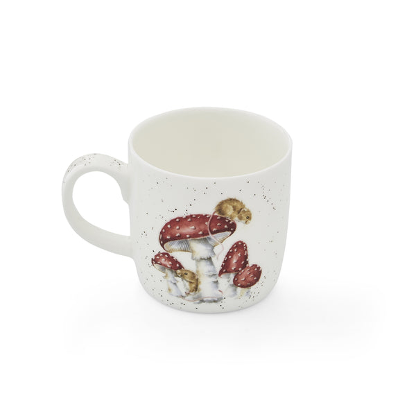 Royal Worcester Wrendale Designs Mouse and Mushroom Mug