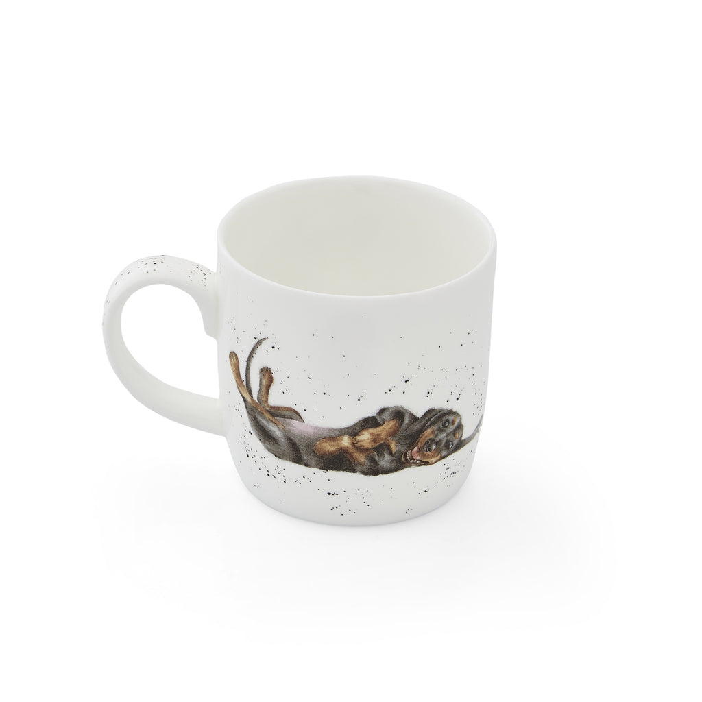 Royal Worcester Wrendale Designs Dachshund Dog Mug