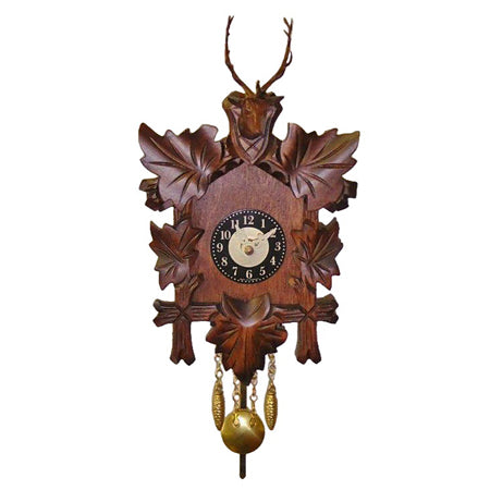 Miniature Cuckoo Clock with Pendulum