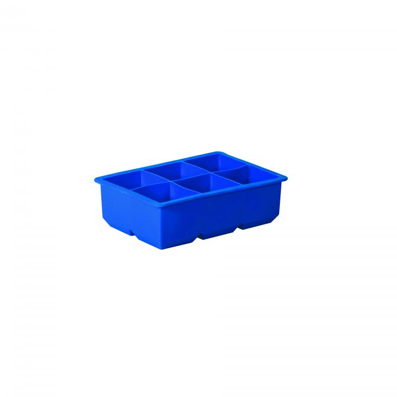 Avanti Silicone 6 Cup King Ice Cube Tray Blue