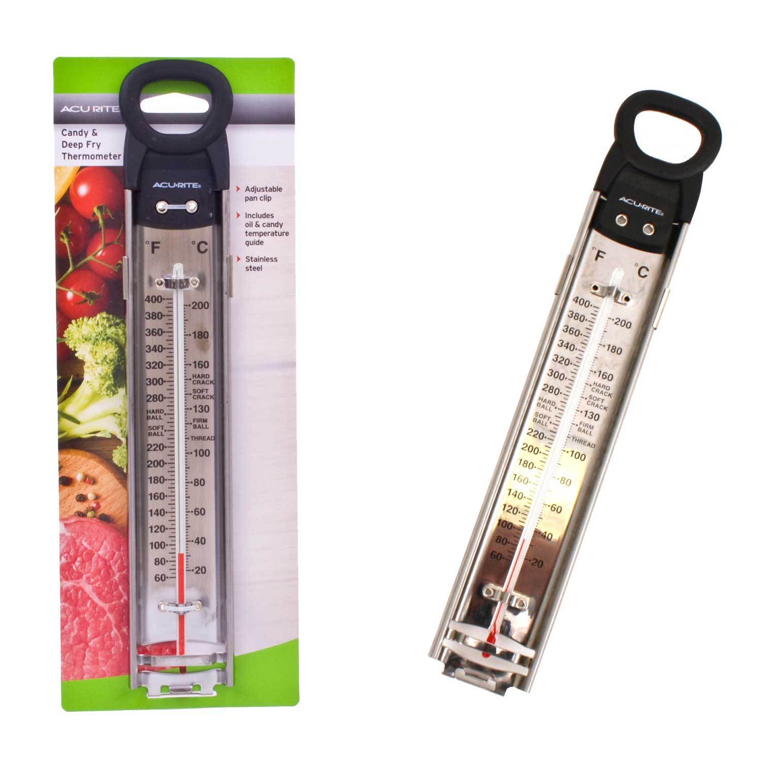 Acurite Stainless Steel Candy & Deep Fry Thermometer