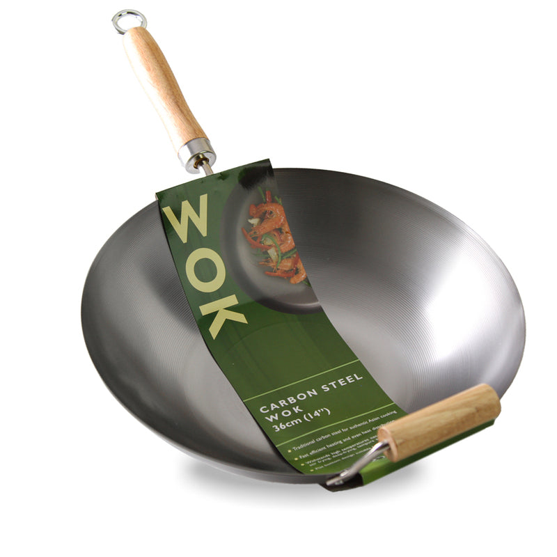 D.Line Carbon Steel 36cm Wok